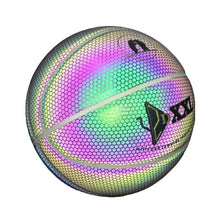 Load image into Gallery viewer, Luminous Basketball Night Game Street PU Glowing Rainbow Light Children Training Tool Street Basketball Show Children Trainning