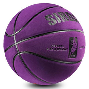 Soft Microfiber Basketball Size 7 Wear-Resistant Anti-Slip,Anti-Friction Outdoor & Indoor Professional Basketball Ball