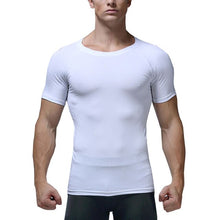 Load image into Gallery viewer, Men Compression T-shirt Short Sleeve Quick-drying Breathable for Summer Sports Running WHShopping