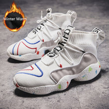 Load image into Gallery viewer, VSIOVRY New Damping Men Basketball Shoes Hard-wearing Women Basketball Sport Shoes Winter Warm Outdoor Walking Sneakers for Men
