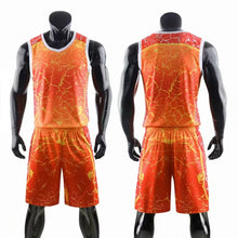 Load image into Gallery viewer, Men Women Basketball Jersey Sets Uniforms Breathable Throwback Basketball Sports Kit Jerseys Shirts Shorts Quick Dry Custom Made