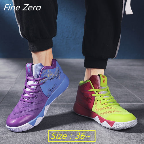 New 2019 Kyrie Irving Mens Basketball Shoes Athletic Sport Sneakers High-Cut Breathable Footwear Outdoor Air Cushion Shoes Free