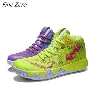 New 2019 Kyrie Irving Mens Basketball Shoes Athletic Sport Sneakers High-Cut Breathable Footwear Outdoor Air Cushion Shoes Free