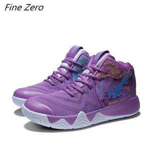 New 2019 Kyrie Irving Mens Basketball Shoes Athletic Sport Sneakers High-Cut Breathable Footwear Outdoor Air Cushion Shoes Free