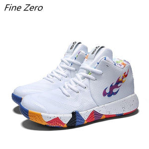 New 2019 Kyrie Irving Mens Basketball Shoes Athletic Sport Sneakers High-Cut Breathable Footwear Outdoor Air Cushion Shoes Free