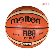 Load image into Gallery viewer, New High Quality Basketball Ball Official Size 7/6/5 PU Leather Outdoor Indoor Match Training Men Women  Basketball baloncesto