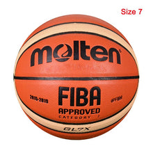 Load image into Gallery viewer, New High Quality Basketball Ball Official Size 7/6/5 PU Leather Outdoor Indoor Match Training Men Women  Basketball baloncesto