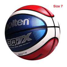 Load image into Gallery viewer, New High Quality Basketball Ball Official Size 7/6/5 PU Leather Outdoor Indoor Match Training Men Women  Basketball baloncesto