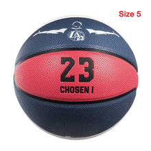 Load image into Gallery viewer, Professional Basketball Ball PU Material Size 7/6/5 Ball Child Training Outdoor Indoor with Free Gift Basketball basketbol topu