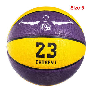 Professional Basketball Ball PU Material Size 7/6/5 Ball Child Training Outdoor Indoor with Free Gift Basketball basketbol topu