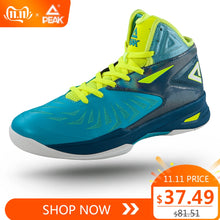 Load image into Gallery viewer, PEAK Men's Soaring II Basketball Shoes FIBA High Ankle Protect Safety Basketball Sneaker Professional Drop-in Cushion Footwear