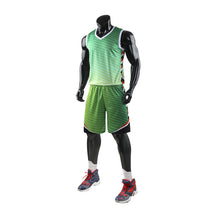 Load image into Gallery viewer, Unisex Basketball Jerseys Set Quick Dry Breathable Sports Shirts &amp; Short Pants Plus Size Gym Training Jerseys Suits Sportswears