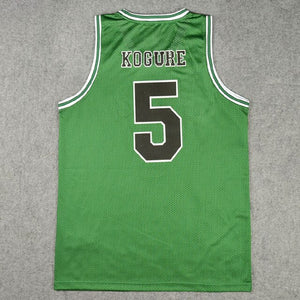 SLAM DUNK Cosplay Costume Shohoku 1-15 Sakuragi Hanamichi Basketball Jersey Tops Shirt Sport Wear School Basketball Team Uniform