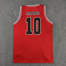 Load image into Gallery viewer, SLAM DUNK Cosplay Costume Shohoku 1-15 Sakuragi Hanamichi Basketball Jersey Tops Shirt Sport Wear School Basketball Team Uniform