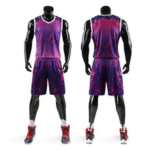 Load image into Gallery viewer, Men Women Basketball Jersey Sets Uniforms Breathable Throwback Basketball Sports Kit Jerseys Shirts Shorts Quick Dry Custom Made