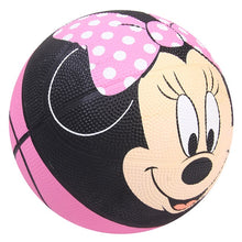 Load image into Gallery viewer, Mickey mouse basketball ball size 3 panier basketball cute cartoon kids children outdoor playing game ball rubber basket ball